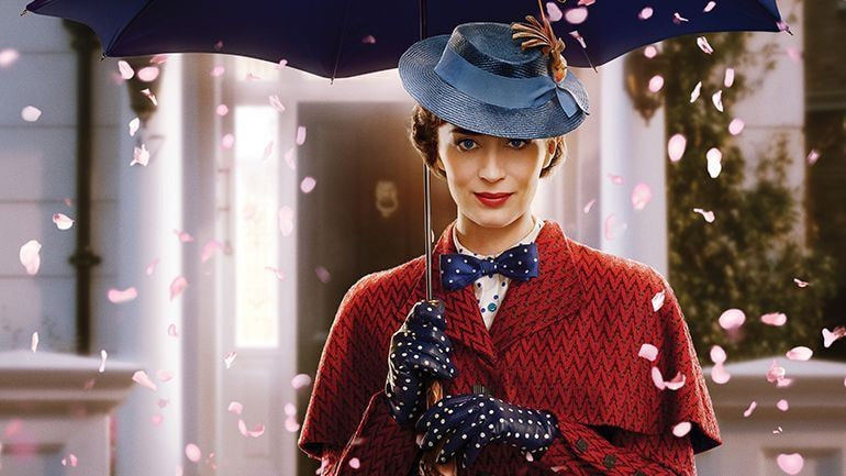 Picture: Emily Blunt in Mary Poppins Returns