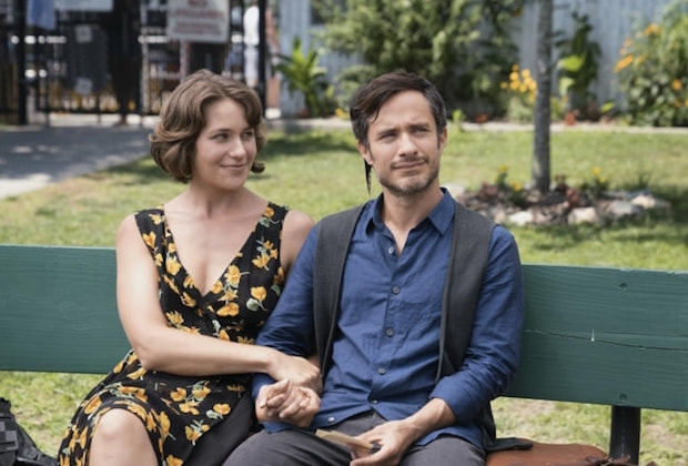 Picture: Lola Kirke and Gael Garcia Bernal in Amazon's Mozart in the Jungle 