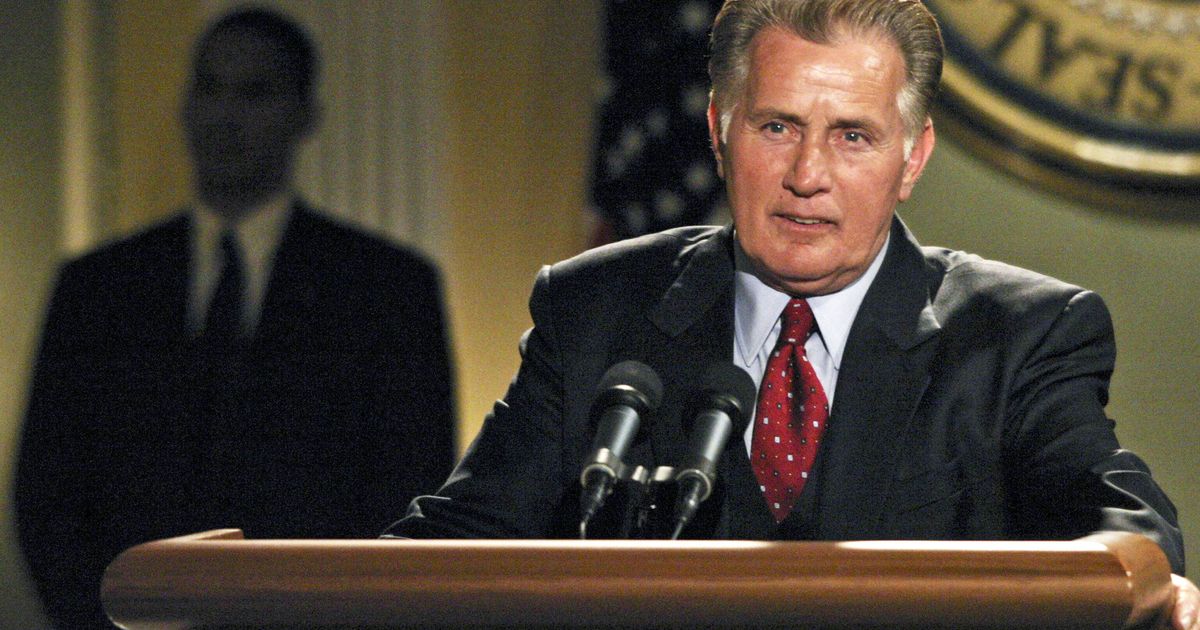 Picture: Martin Sheen in The West Wing