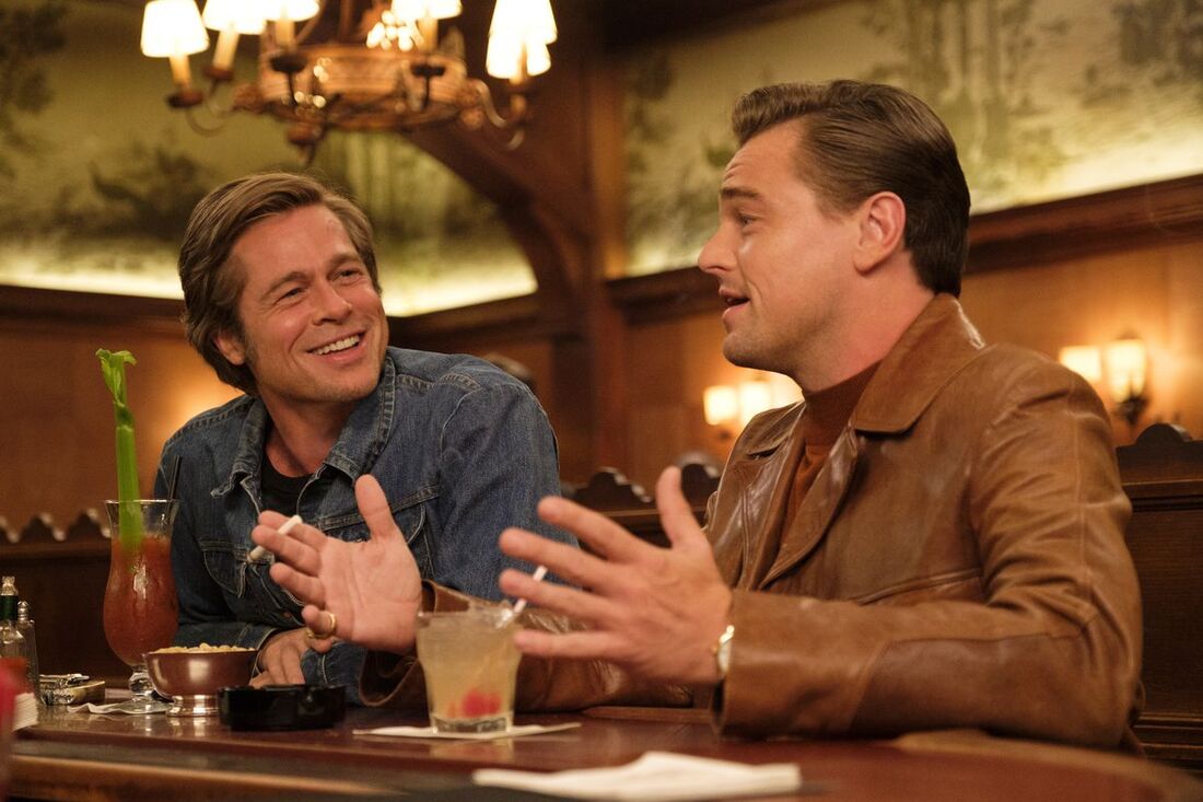 Picture: Brad Pitt and Leonardo DiCaprio in Once Upon a Time in Hollywood