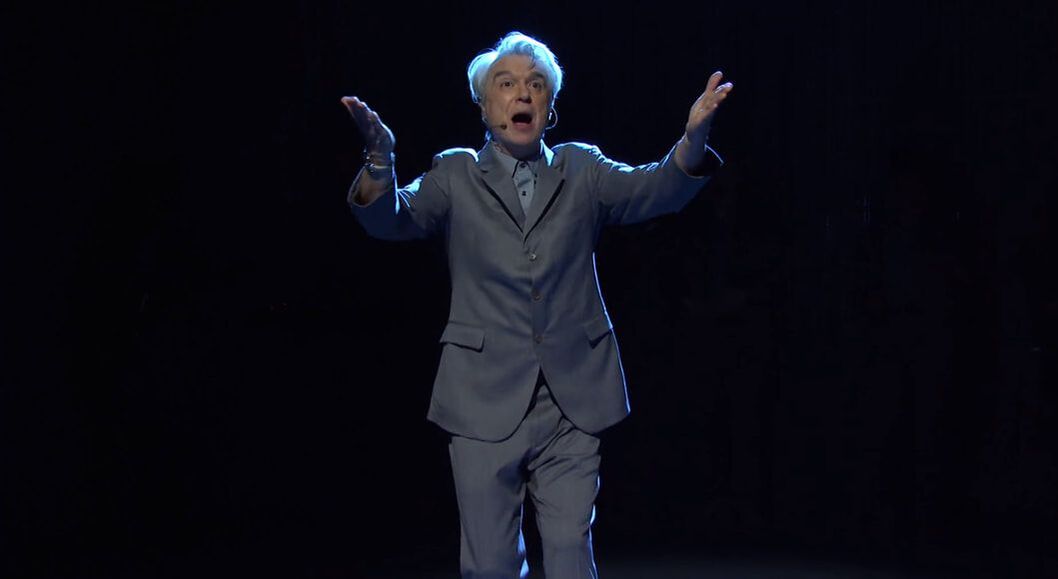 Picture: David Byrne performs 