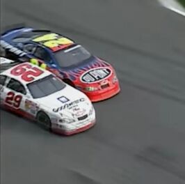 Picture: Kevin Harvick edges Jeff Gordon for win at Atlanta Motor Speedway in 2001