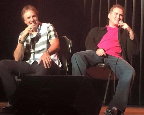 Picture: Norm Macdonald performing stand-up with Kevin Nealon in Springfield, Mo. in August 2015.