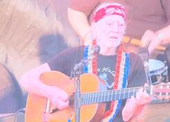 Picture: Willie Nelson at Stagecoach Festival