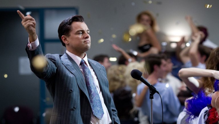 Picture: Leonardo DiCaprio in The Wolf of Wall Street