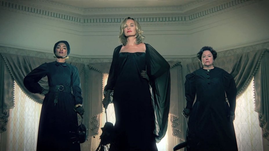 Picture: Angela Basset, Jessica Lange and Kathy Bates in 'American Horror Story: Coven'