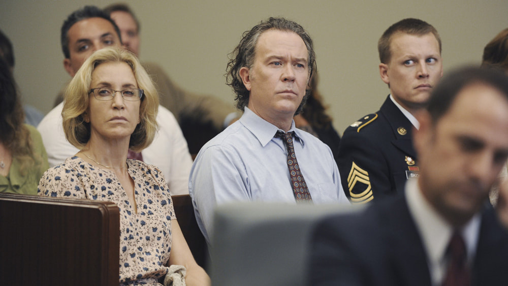 Picture: Felicity Huffman and Timothy Hutton in ABC's 