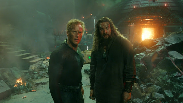 Picture: Patrick Wilson and Jason Momoa in second Aquaman movie