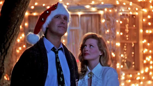 Picture: Chevy Chase and Beverly D'Angelo in Christmas Vacation 