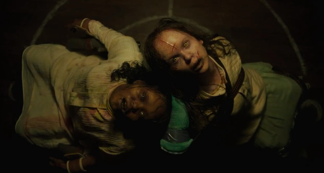 Picture: Lidya Jewett & Olivia O'Neill in The Exorcist: Believer