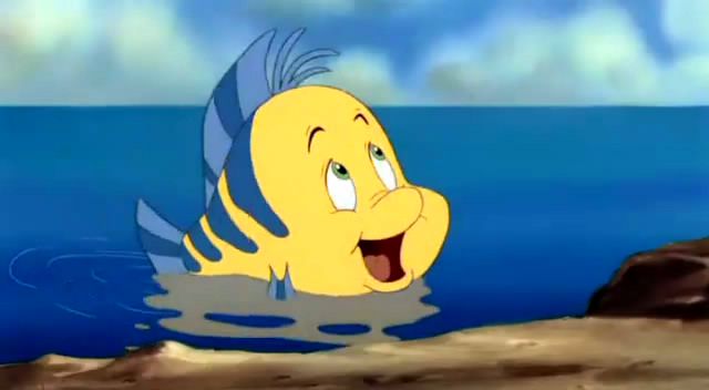Picture: Flounder in The Little Mermaid 
