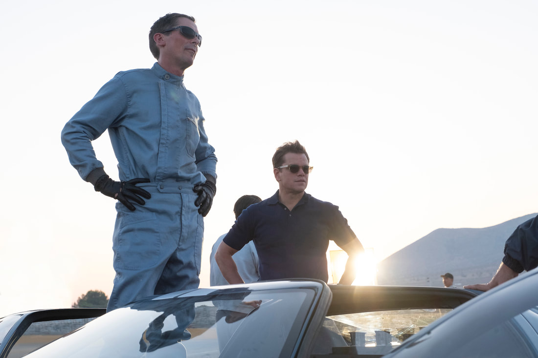 Picture: Christian Bale and Matt Damon in 