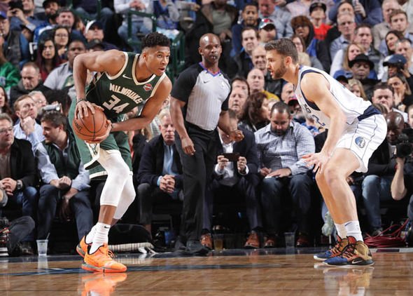 Picture: Giannis Antetokounmpo and Luka Doncic