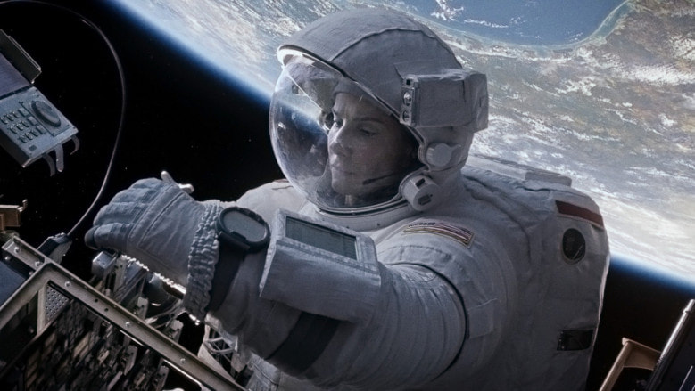 Picture: Sandra Bullock in Gravity