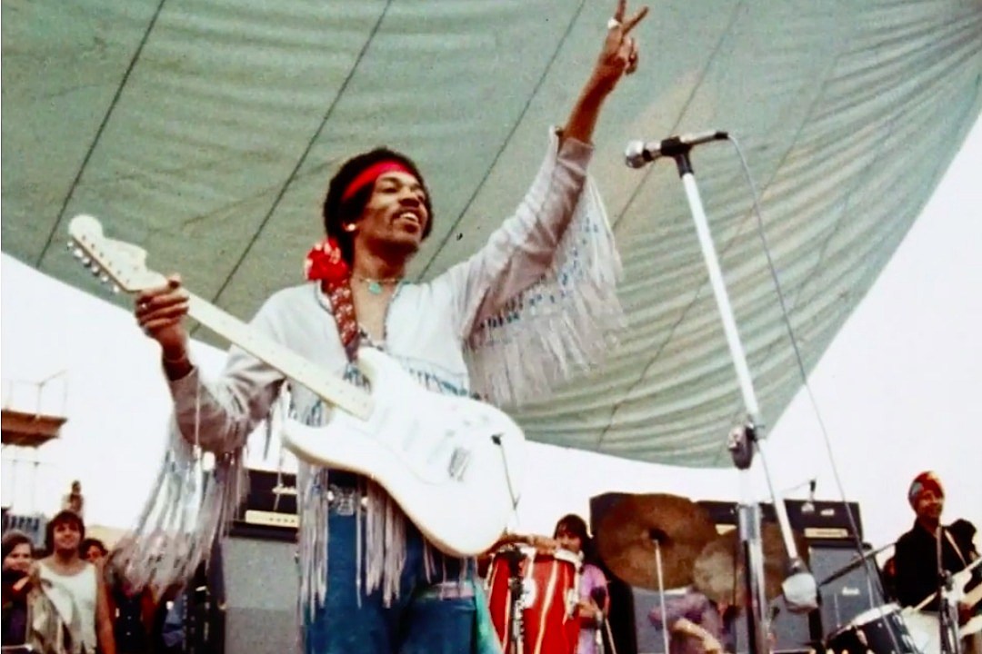 Picture: Jimi Hendrix performing at Woodstock in 1969.