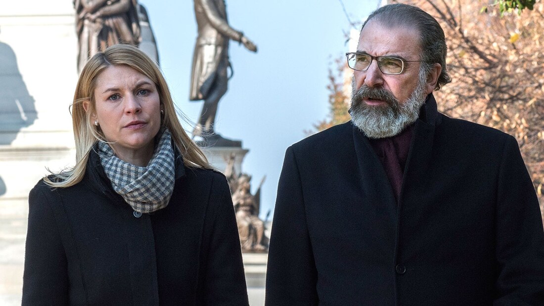 Picture: Claire Danes and Mandy Patinkin in Homeland 