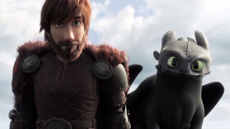 Still from How to Train Your Dragon 3