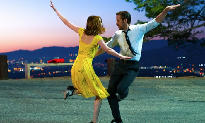 Picture: Emma Stone and Ryan Gosling 