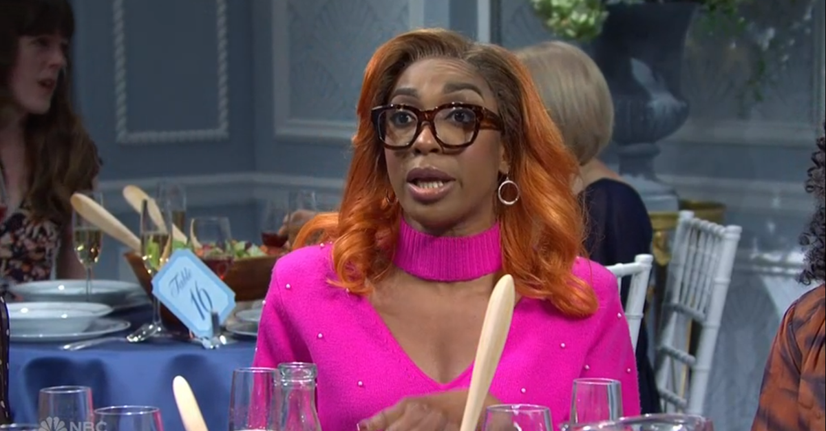 Picture: Ego Nwodim as Lisa from Temecula on Saturday Night Live