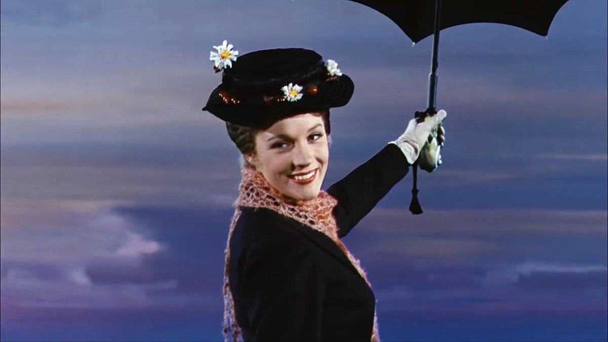 Picture: Julie Andrews as Mary Poppins 