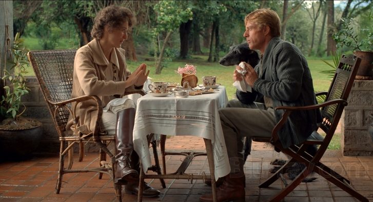 Picture: Meryl Streep and Robert Redford in 