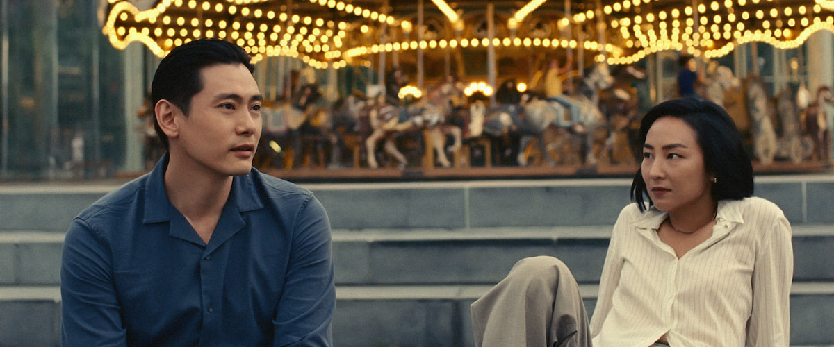 Picture: Teo Yoo and Greta Lee in 