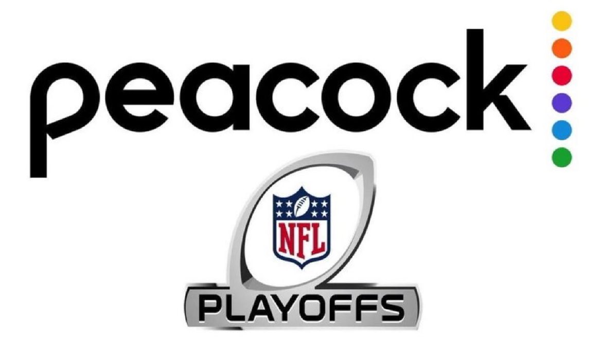 Picture: NFL Playoffs on Peacock logo
