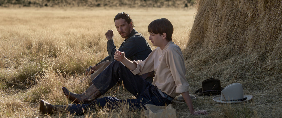 Picture: Benedict Cumberbatch and Kodi Smit-McPhee in The Power of the Dog