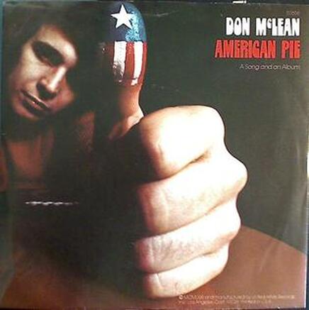 Picture: Cover of Don McLean's 