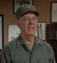 Picture: Harry Morgan as Sherman T. Potter in MASH