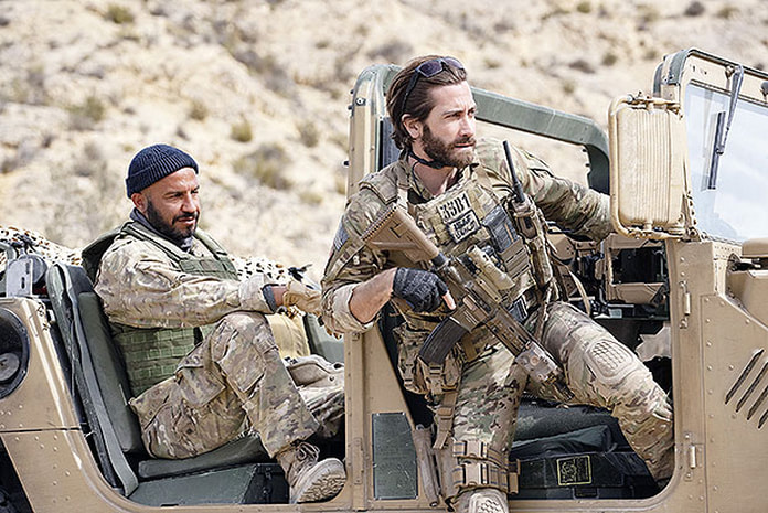 Picture: Dar Salim and Jake Gyllenhaal in The Covenant