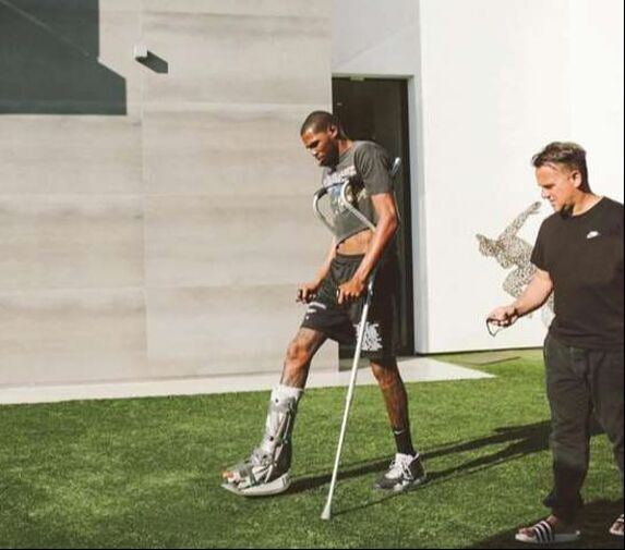 Picture: Kevin Durant Rehabbing Season-Ending Injury
