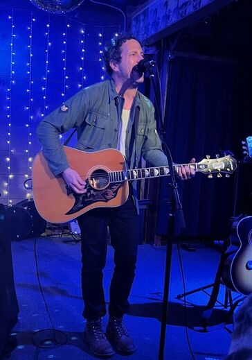 Picture: Will Hoge performing at the White Water Tavern in Little Rock, Ark.