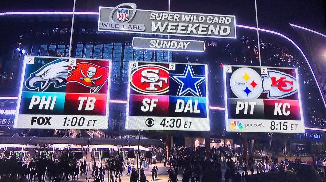 Picture: Sunday's NFL Playoff schedule 