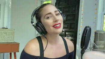 Picture: Lady Gaga performs on One World Together special she helped bring together