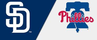 Picture: Padres and Phillies logos