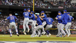 Picture: Rangers win World Series 