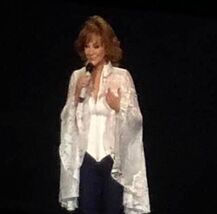Picture: Reba performing in Little Rock