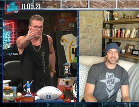 Picture: Aaron Rodgers on The Pat McAfee Show 