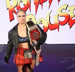 Picture: Ronda Rousey at a WWE event