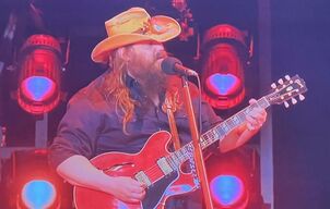 Picture: Chris Stapleton performs at Stagecoach Festival on April 30, 2023.