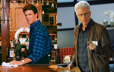 Picture: Ted Danson in Cheers and CSI