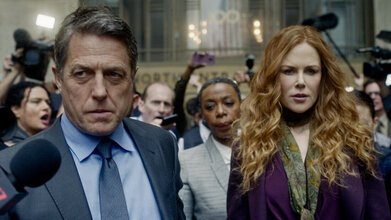 Picture: Hugh Grant and Nicole Kidman in HBO's 