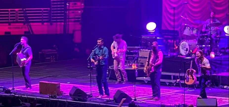 Picture: Turnpike Troubadours live at Simmons Bank Arena in Little Rock, Ark. on Friday, February 24.