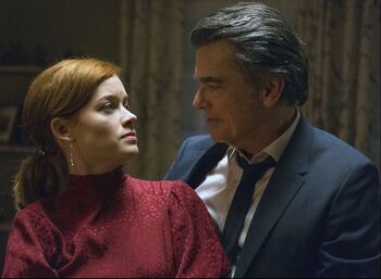 Picture: Jane Levy and Peter Gallagher in 