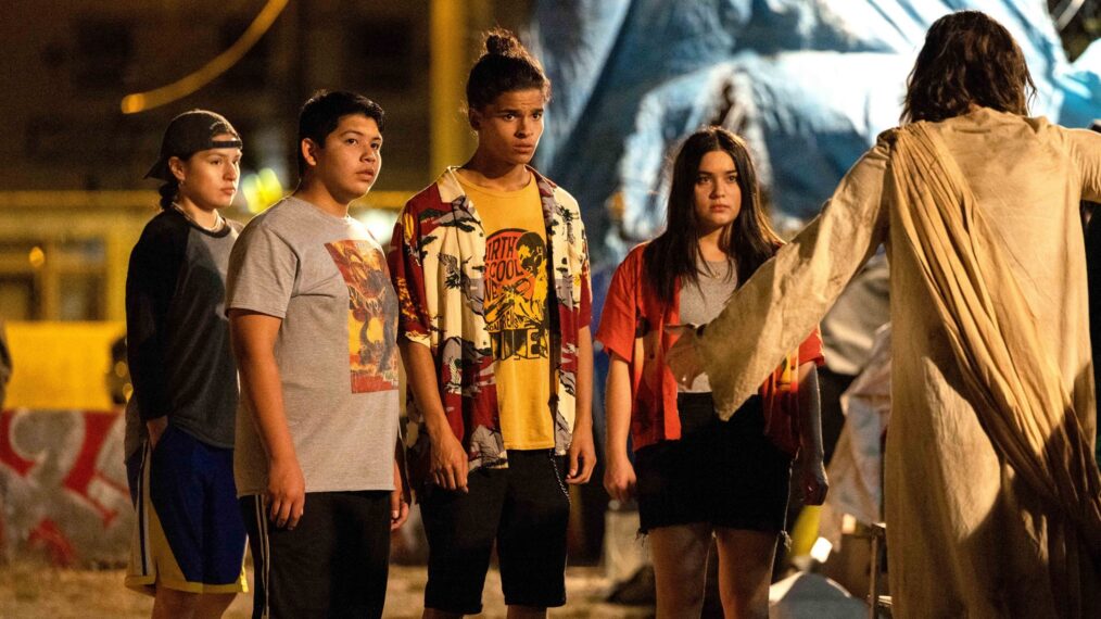 Picture: Paulina Alexis, Lane Factor, D'Pharoah Woon-A-Tai and Devery Jacobs in 