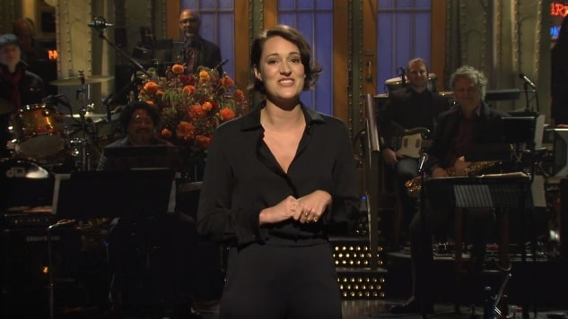 Picture: Phoebe Waller-Bridge gives a monologue on 'SNL'