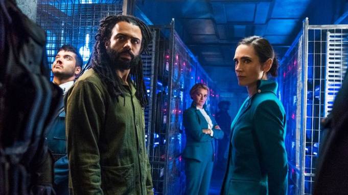 Picture: Daveed Diggs and Jennifer Connelly in Snowpiercer