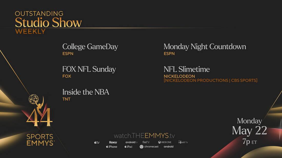 Picture: Sports Emmy graphic 