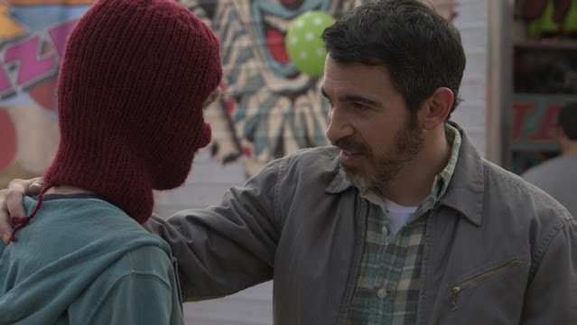 Picture: Jaeden Martell and Chris Messina in 